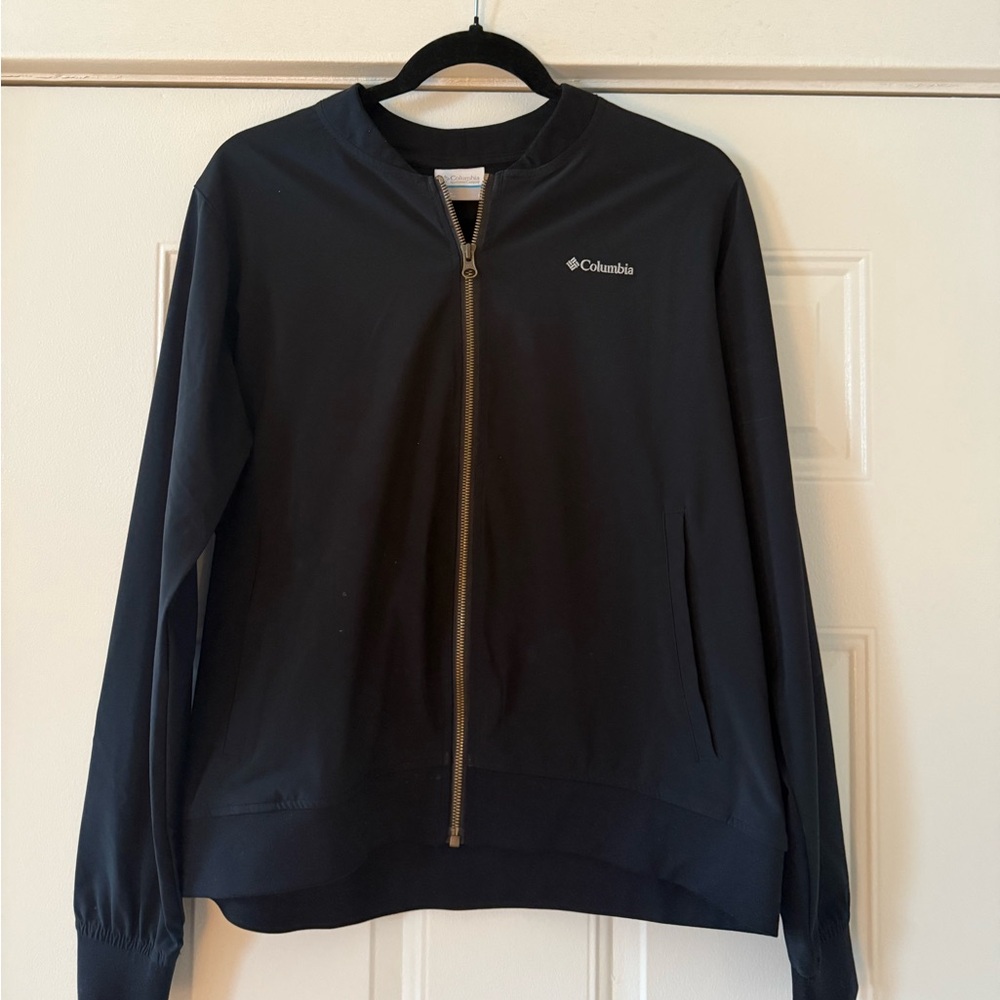 Columbia black zip up jacket